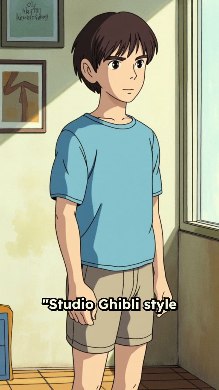 Kenji in a Cozy Japanese Room