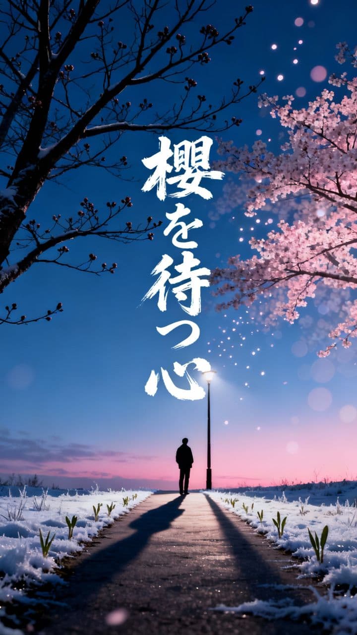 桜を待つ心