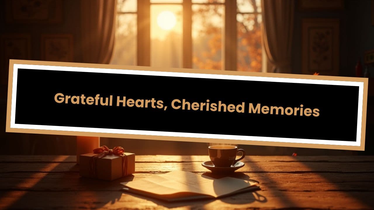 Grateful Hearts, Cherished Memories