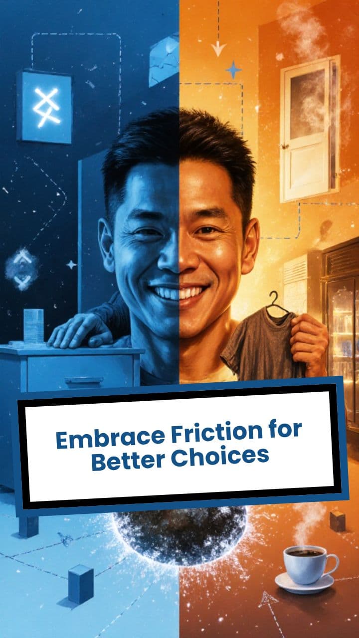 Embrace Friction for Better Choices