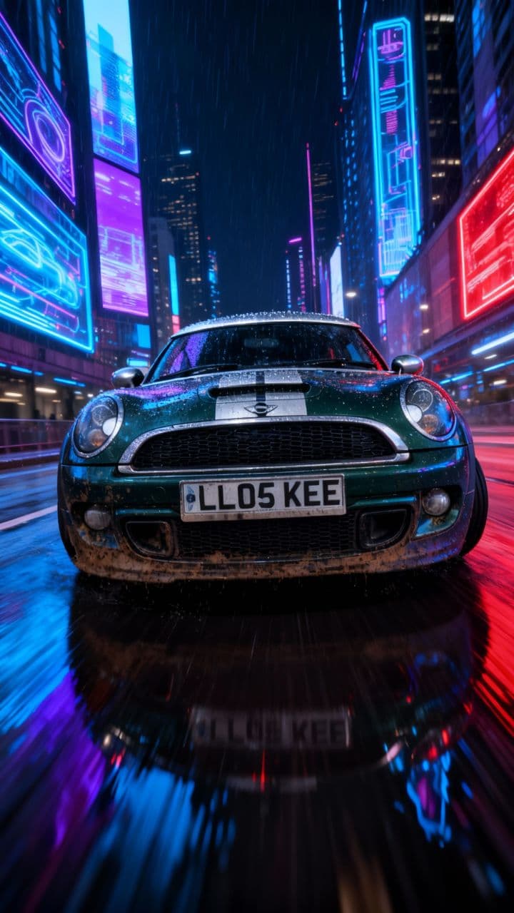 Dystopian Mini Coupe Run