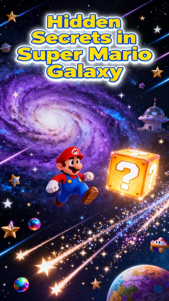 Hidden Secrets in Super Mario Galaxy