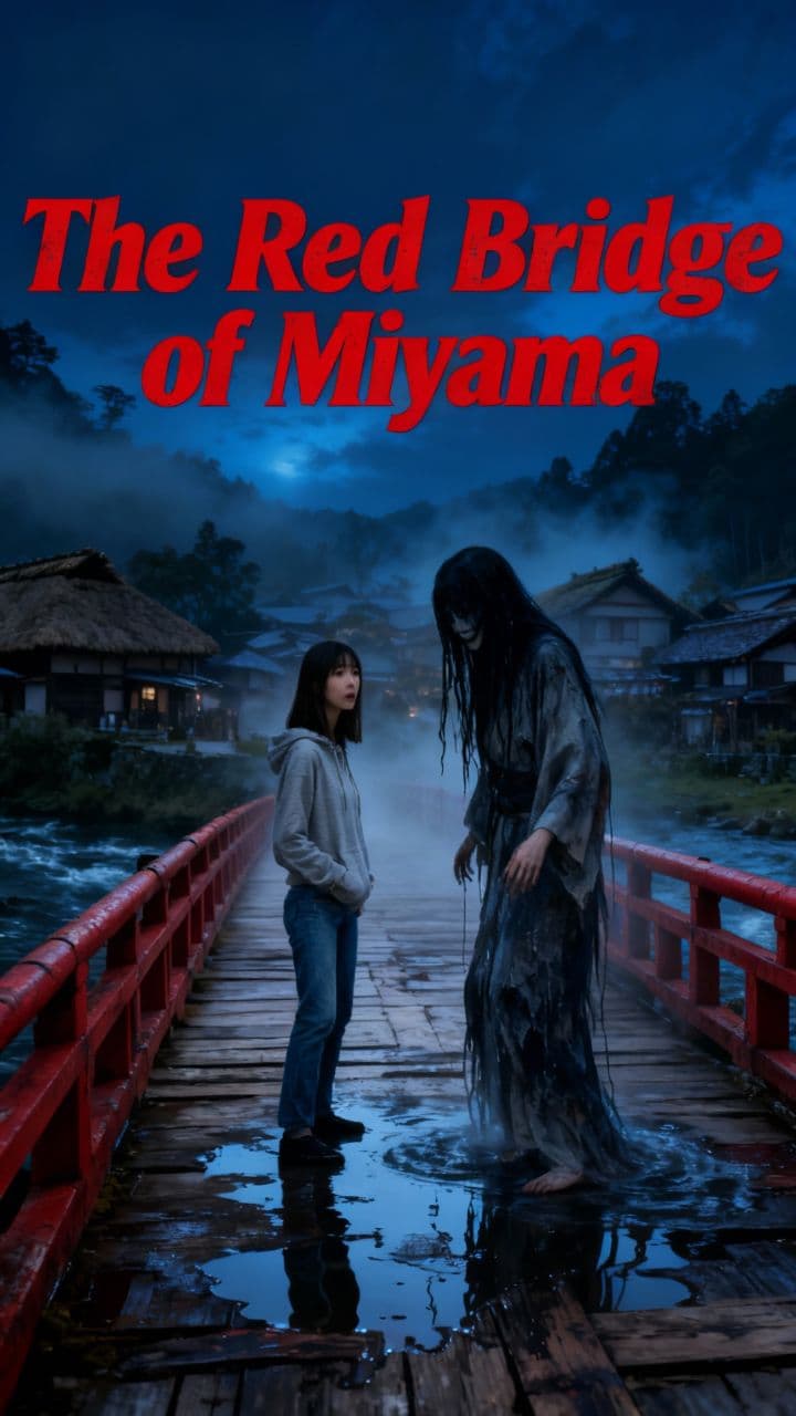 The Red Bridge of Miyama