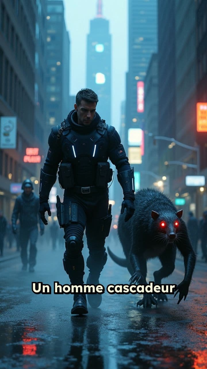 Cascadeur en fuite à New York