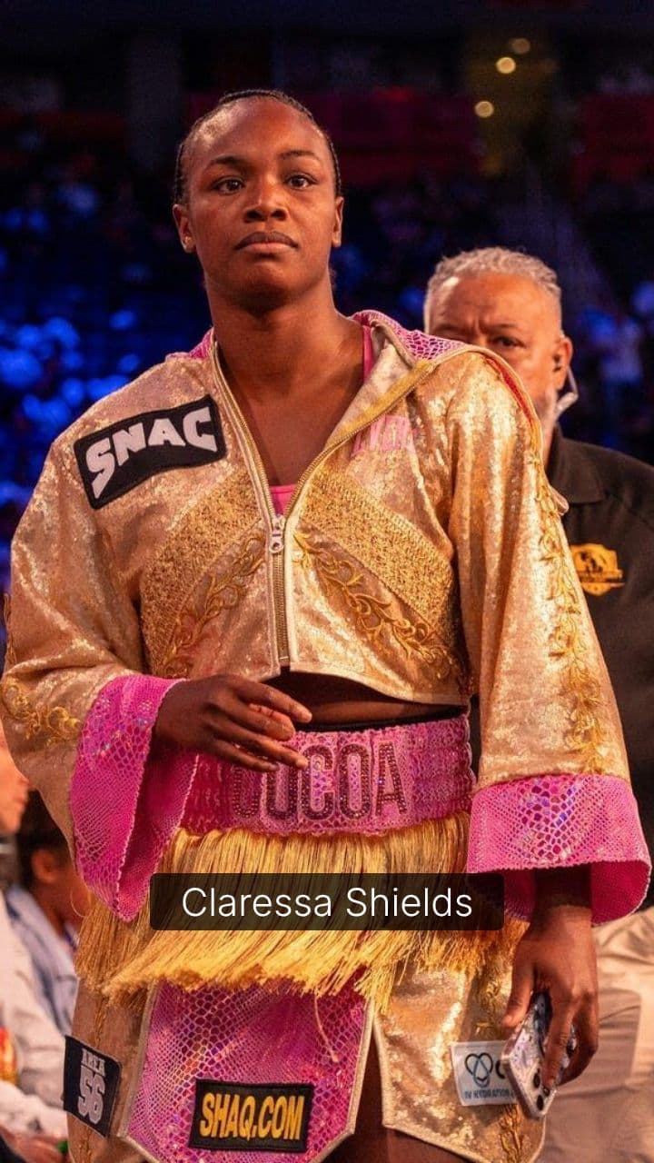 Claressa Shields Torches 50 Cent