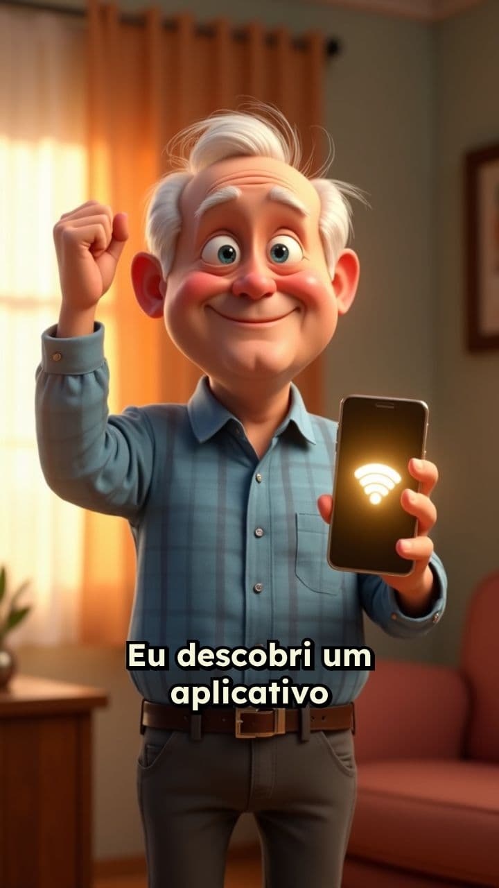 Pai aprende a configurar Wi-Fi sozinho