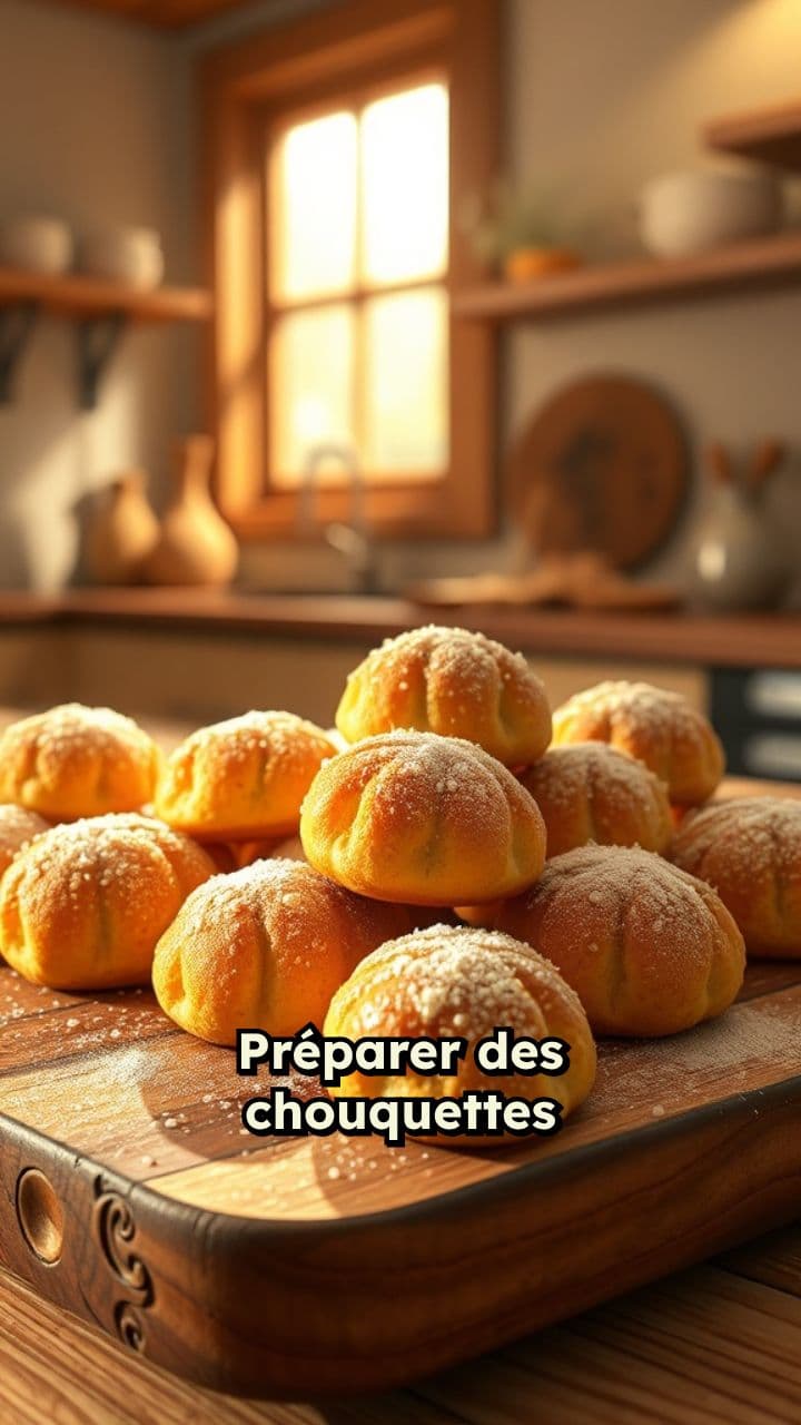 Chouquettes maison faciles à préparer