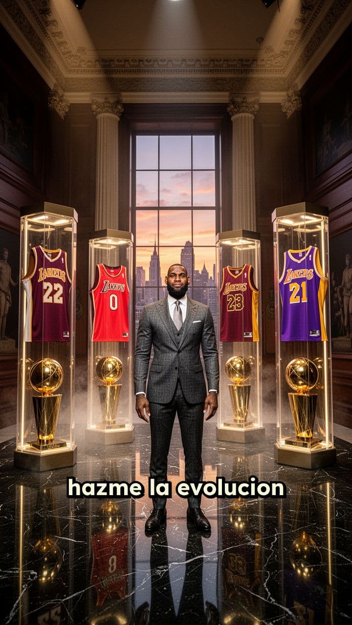 Evolución de LeBron James en la NBA