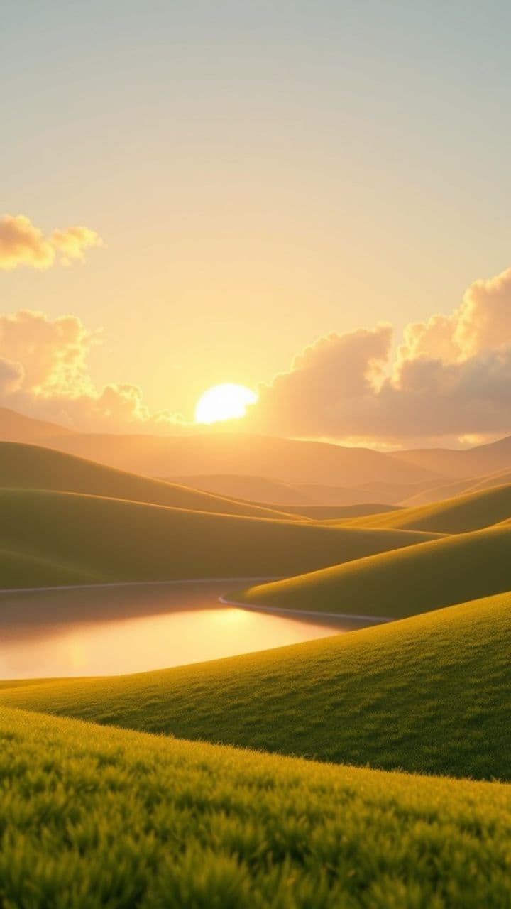 주 손에 머무네