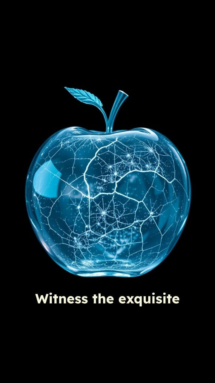 Crystal Apple Slice ASMR