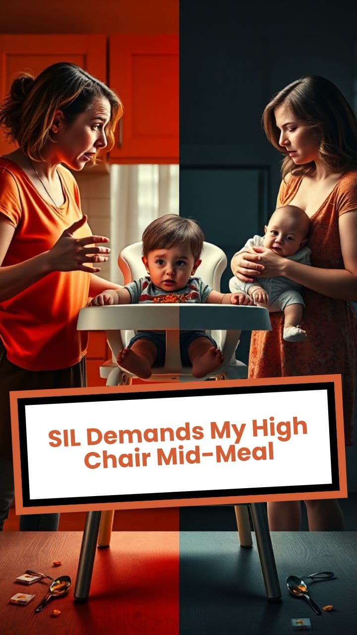 SIL Demands My High Chair Mid-Meal