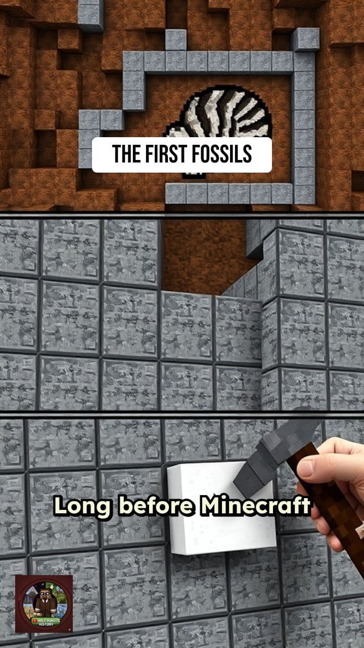 THE HISTORY OF FOSSILS — MINECRAFT COMIC STORY