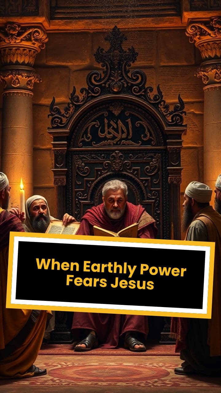 When Earthly Power Fears Jesus