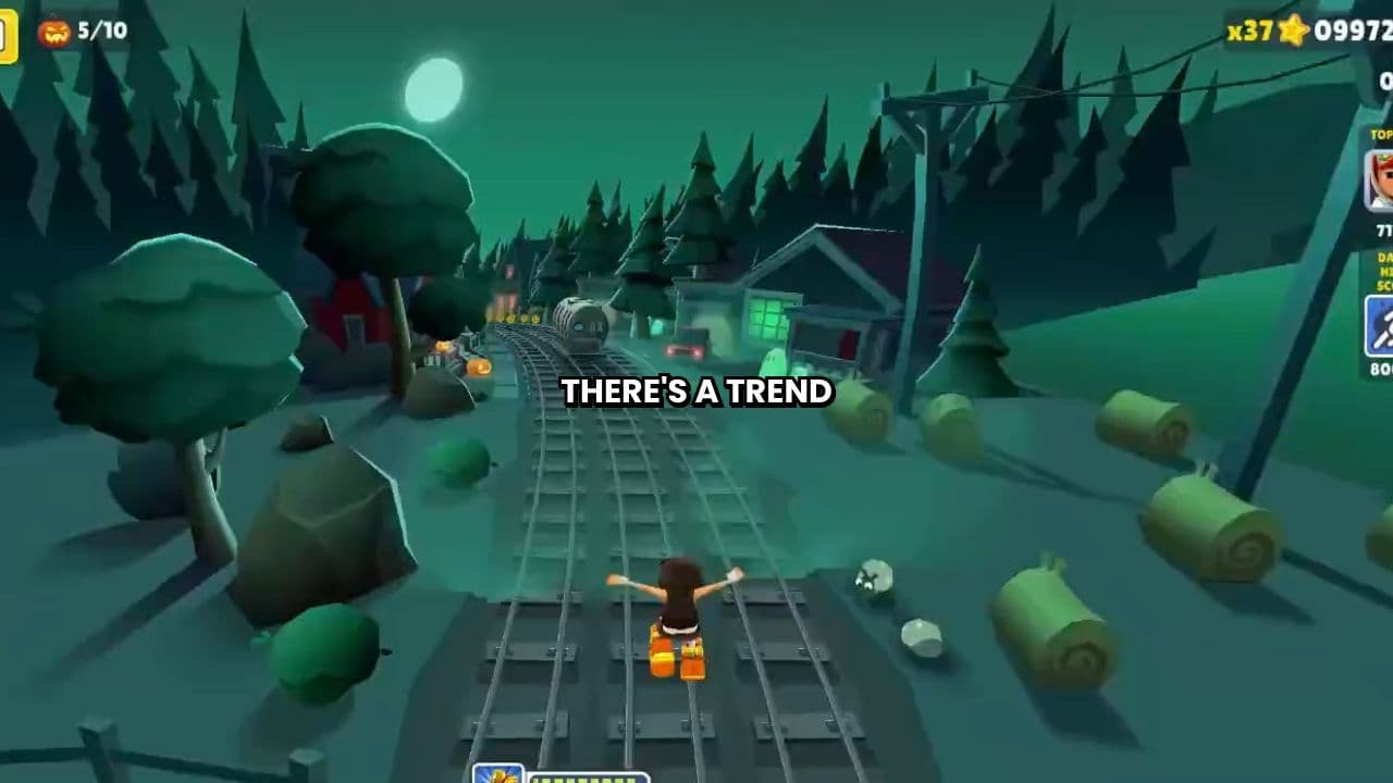 Subway Surfer Trend for Engaging TikTok Videos