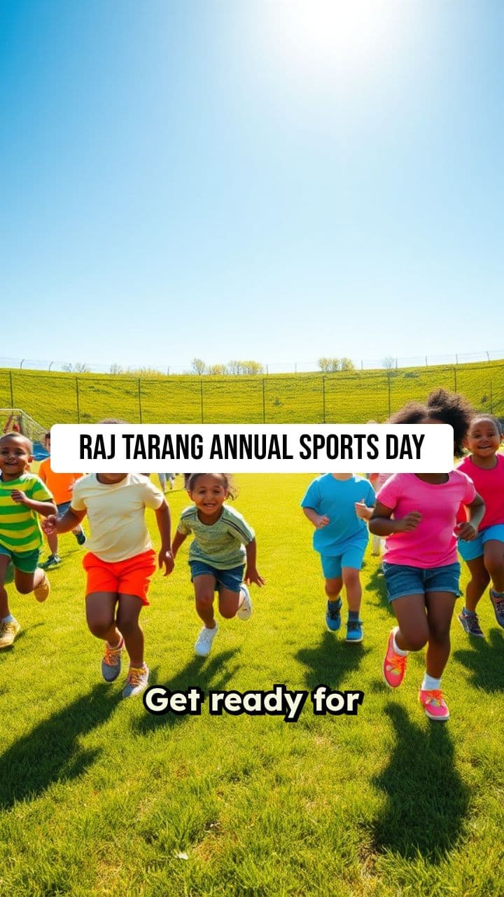 RAJ TARANG ANNUAL SPORTS DAY