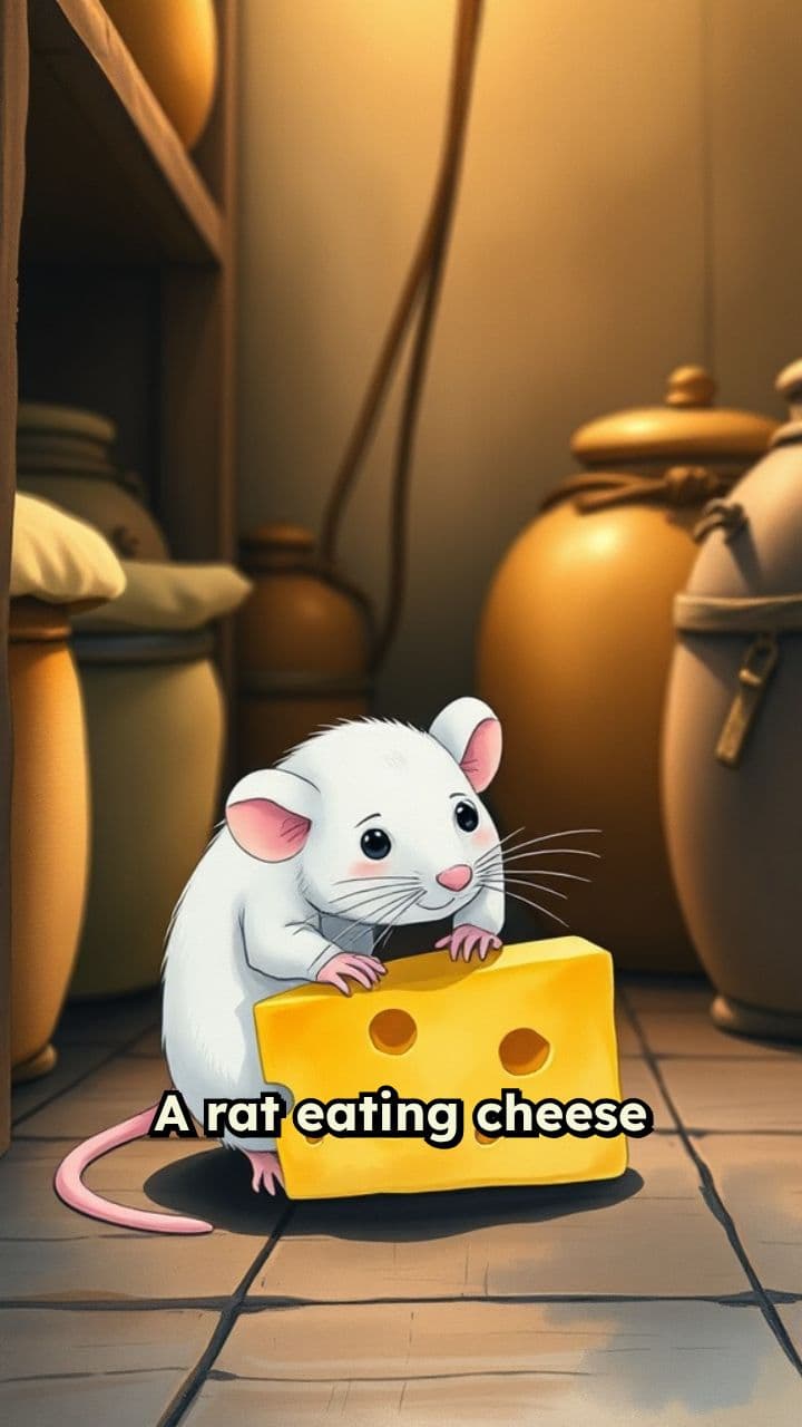 A Rat's Cheese Feast