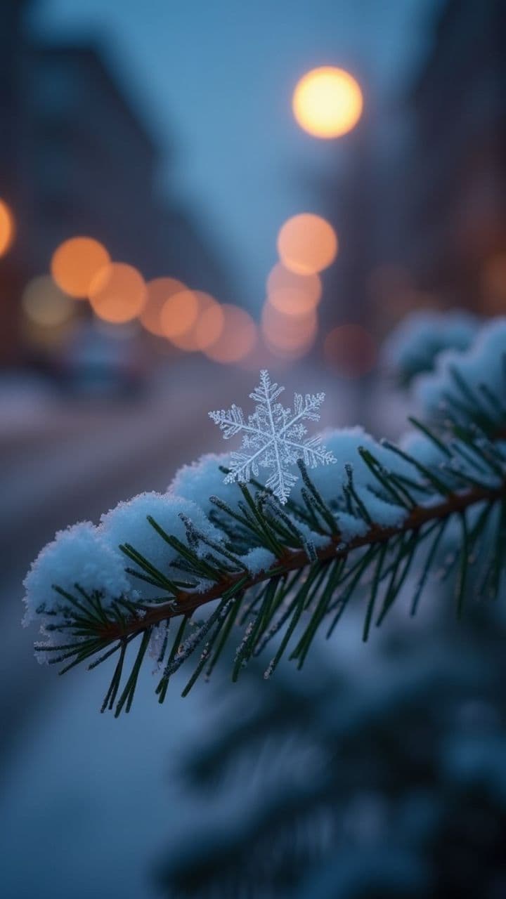 Vianočné svetlá a láska