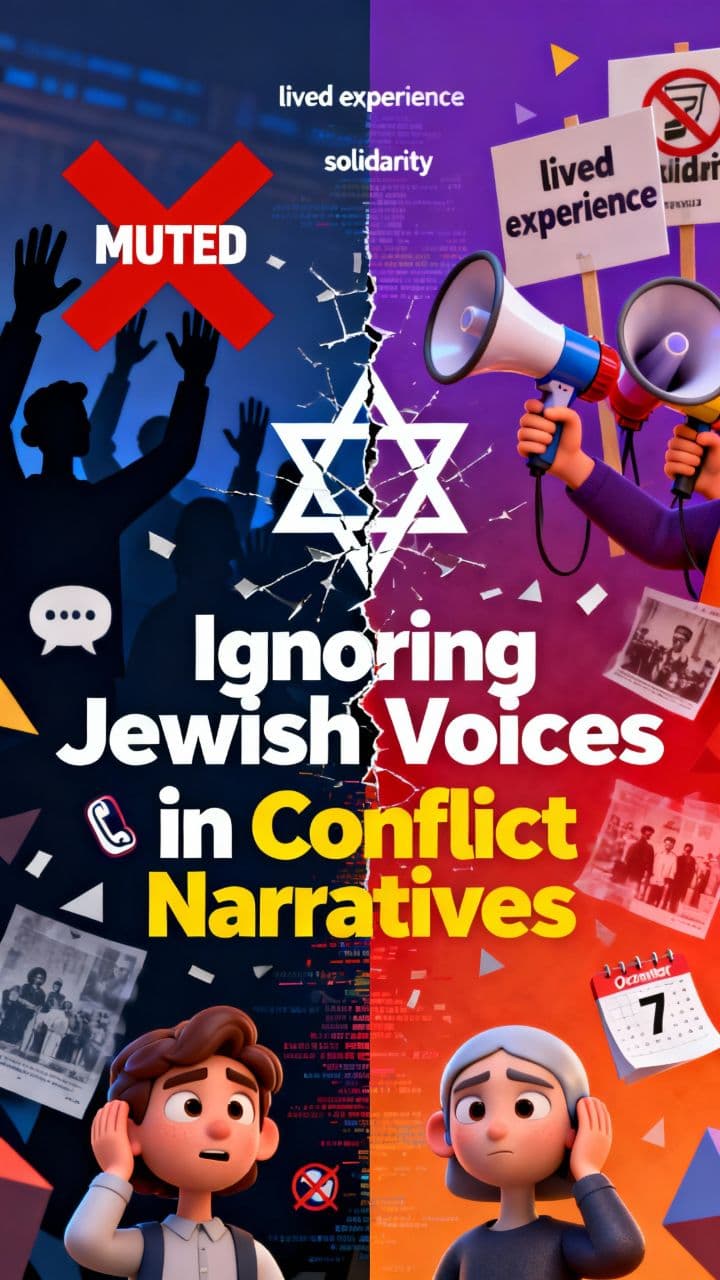 Ignoring Jewish Voices in Conflict Narratives