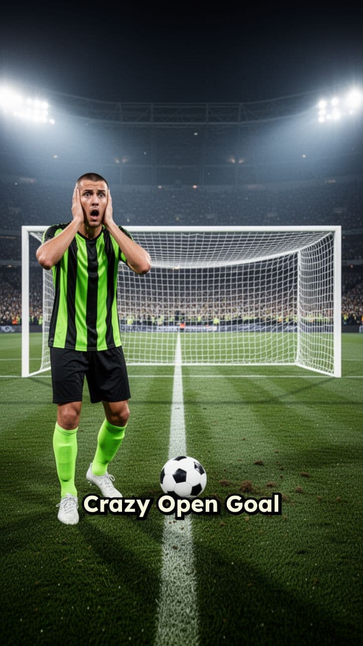 Crazy Open Goal Misses