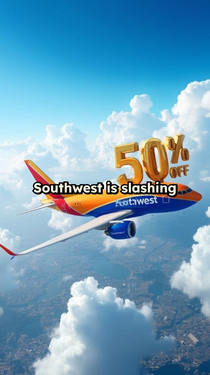 Southwest Flight Sale: Up to 50% Off