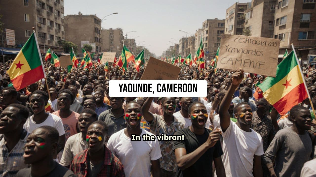 Yaounde Youth Protest