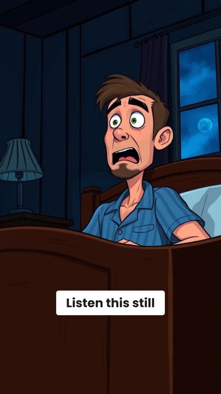 Crying Inside the Bed Frame