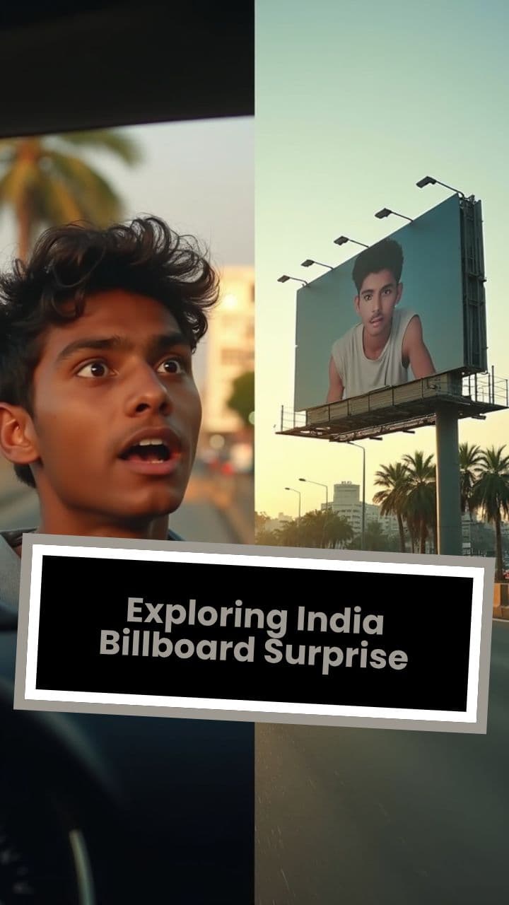 Exploring India Billboard Surprise