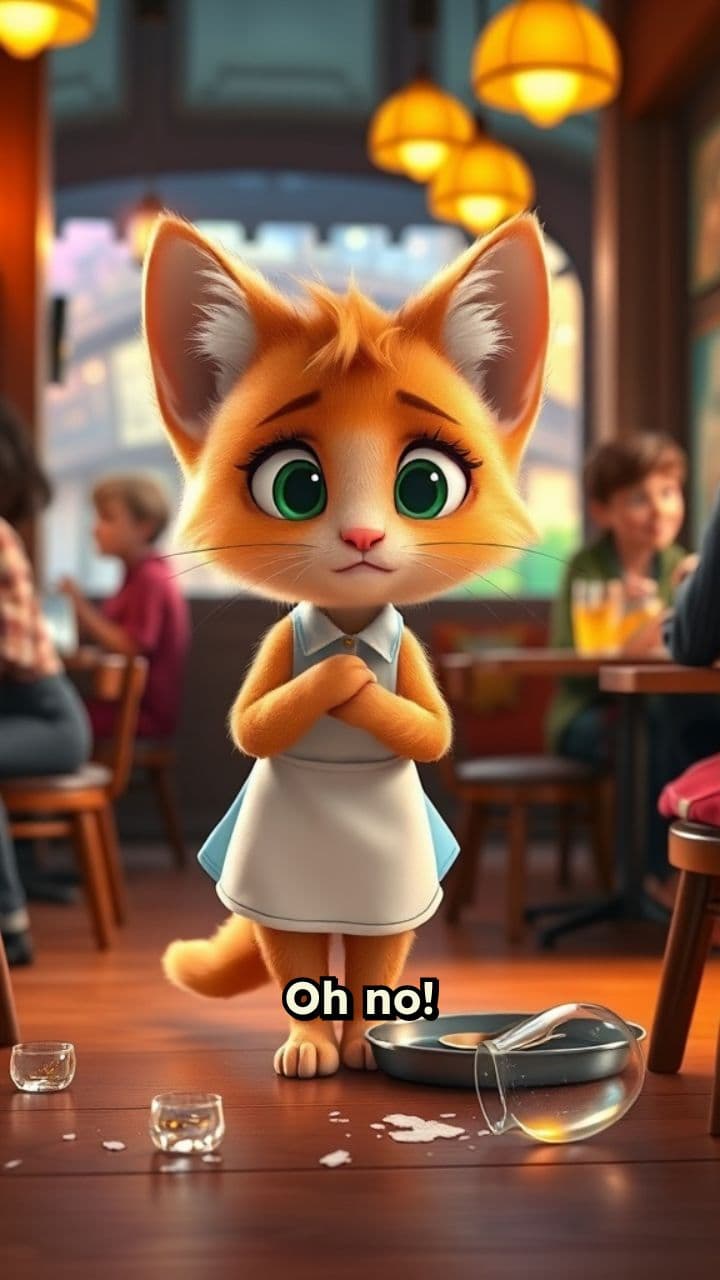 The Determined Kitten's Journey