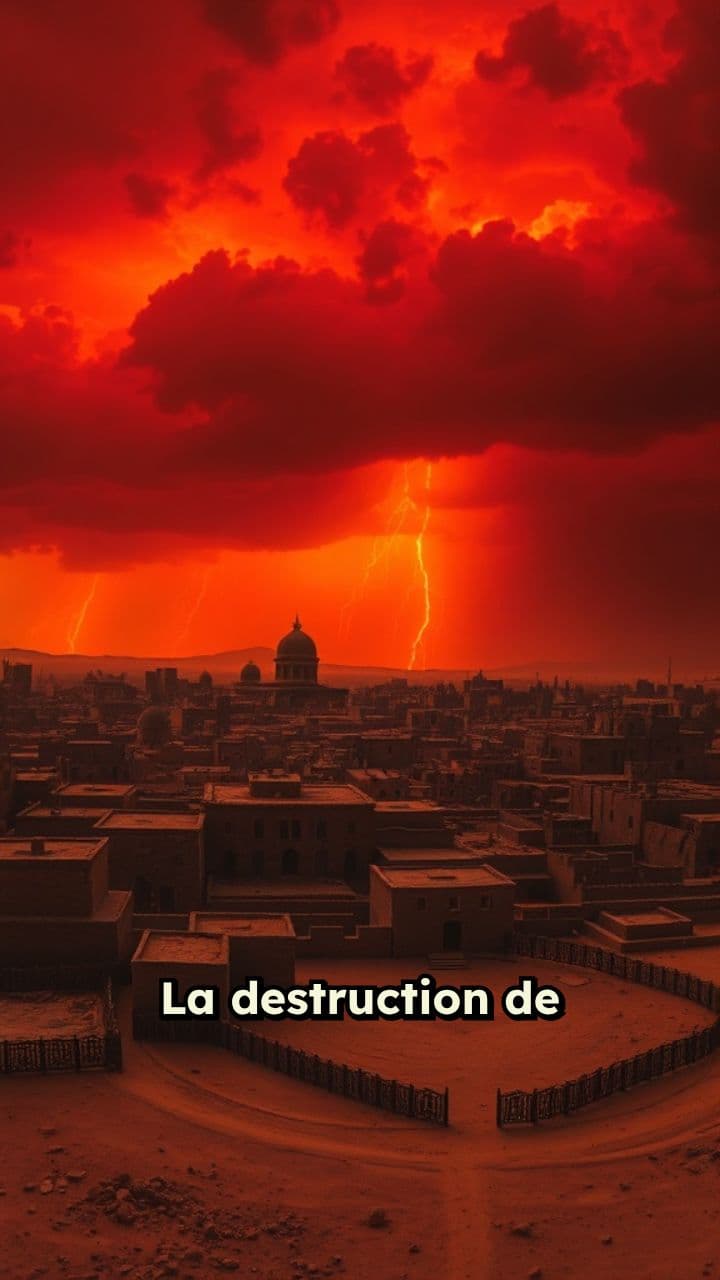 La destruction de Sodome et Gomorrhe