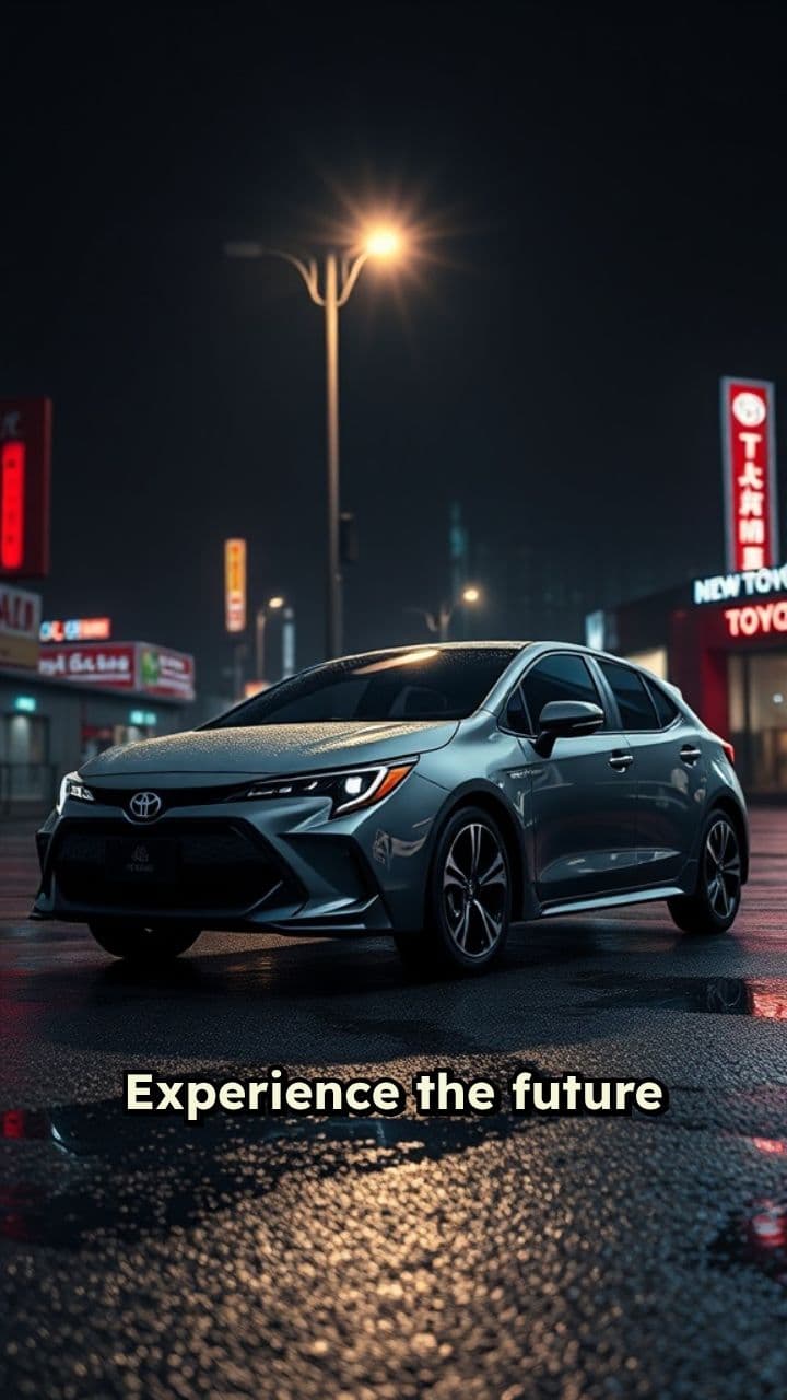 Toyota Corolla Cross 2025: Night Drive