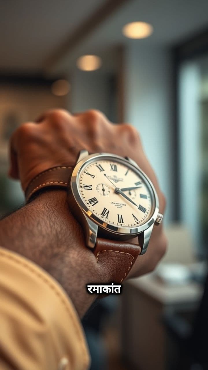 रुकी घड़ी, चलता जीवन