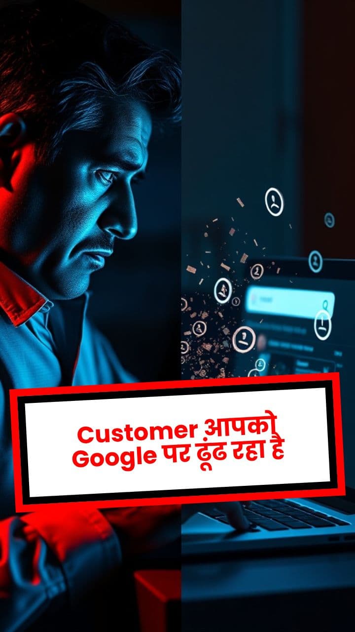 Customer आपको Google पर ढूंढ रहा है