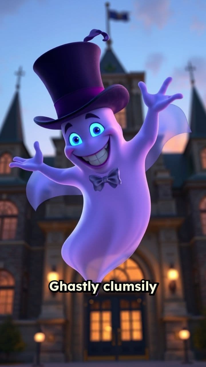 Ghastly's Clumsy Welcome