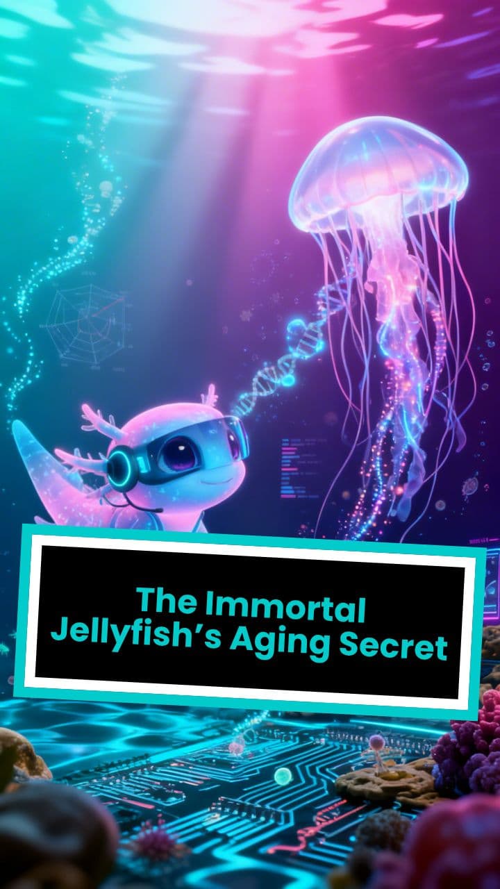 (good) The Immortal Jellyfish’s Aging Secret