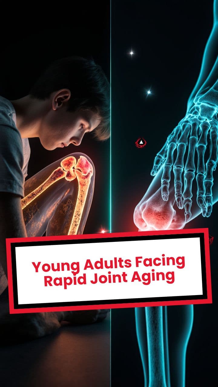 Young Adults Facing Rapid Joint Aging