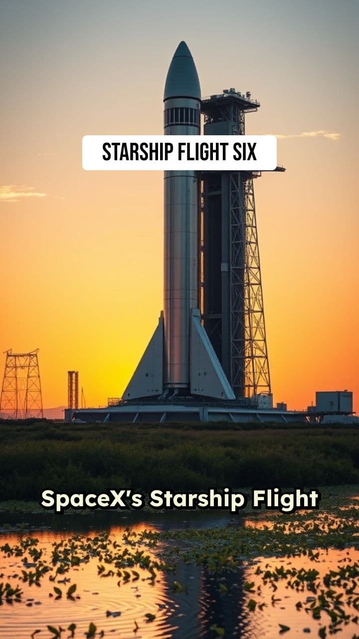 Starship Flight Six: A Leap Toward Mars