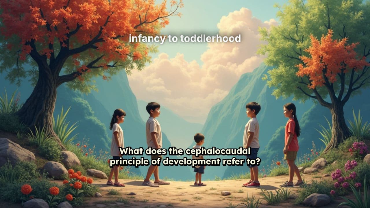 infancy to toddlerhood