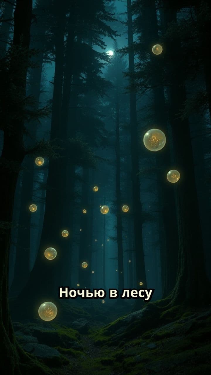Встреча с собой в ночном лесу