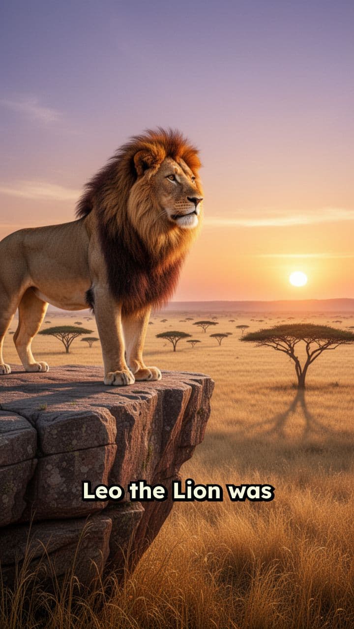 The Lion Who Feared Butterflies