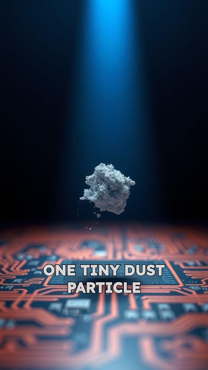 A Dust Speck Costs $50,000
