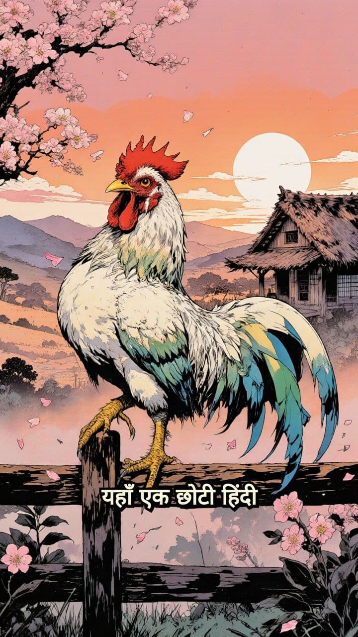 Clever Fox and the Rooster