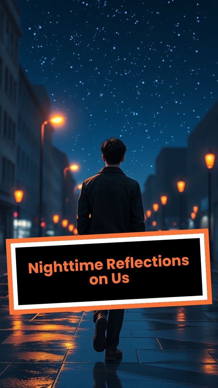 Nighttime Reflections on Us