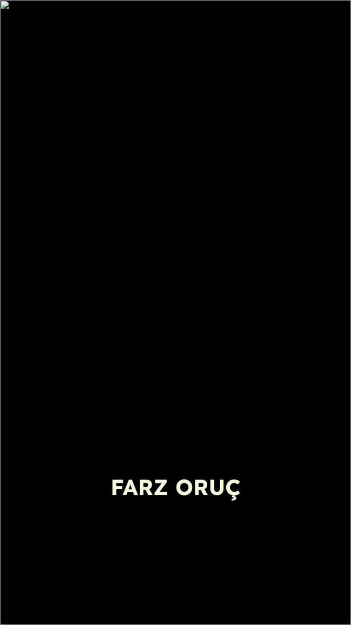 Oruç Türleri ve Özellikleri