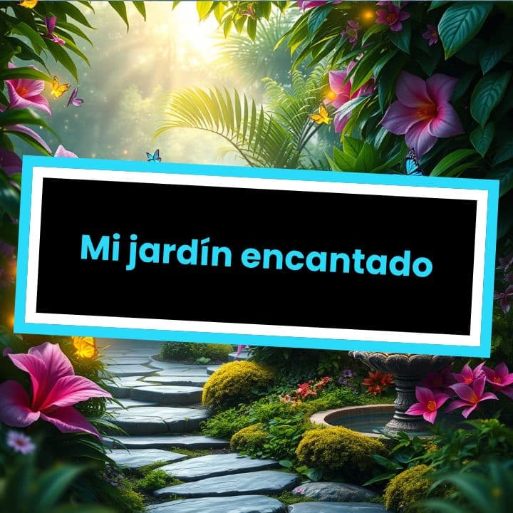 Mi jardín encantado