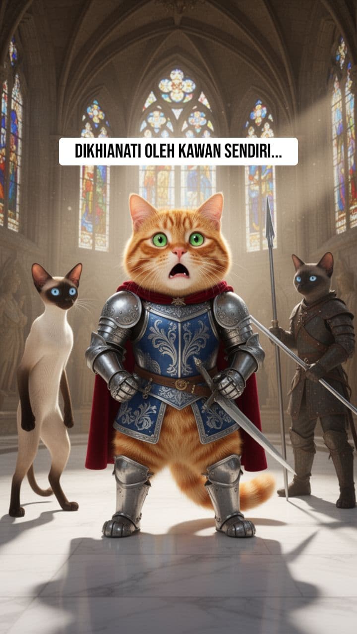 Petualangan Ksatria Kucing: Pengkhianatan dan Pembalasan