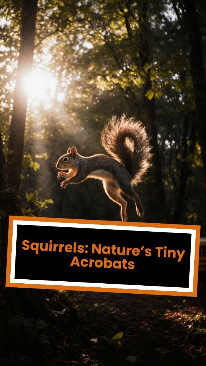 Squirrels: Nature’s Tiny Acrobats