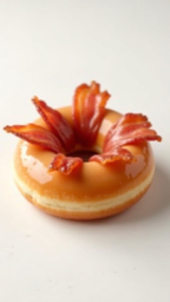 Bacon-Topped Donuts: A Breakfast Adventure