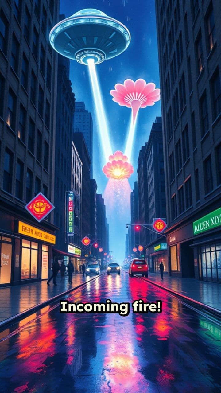 Neon Apocalypse: NYC Robot Battle