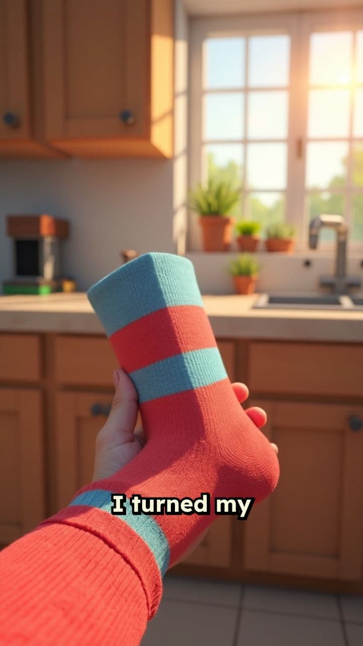 DIY Sock Coffee Filter Hack