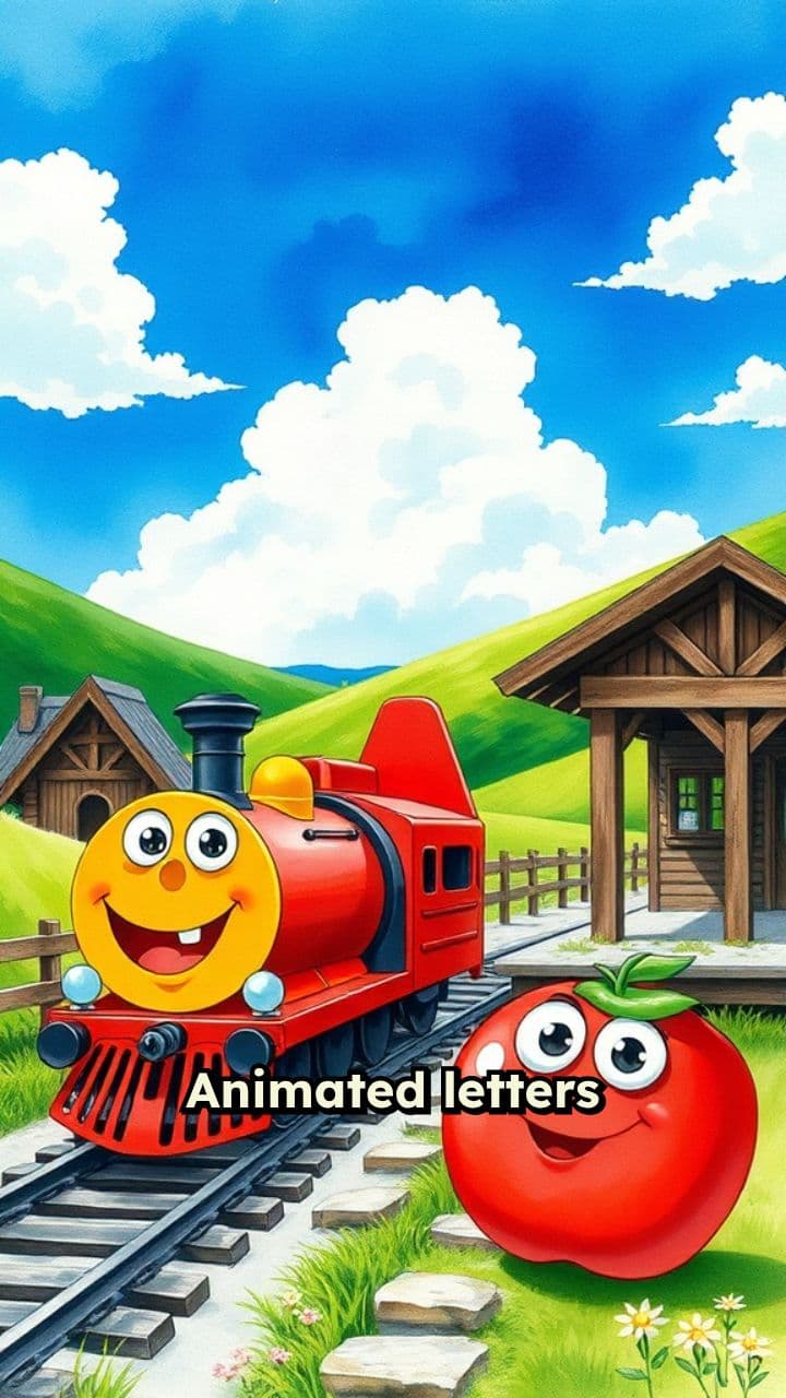 Animated Alphabet Learning Journey
